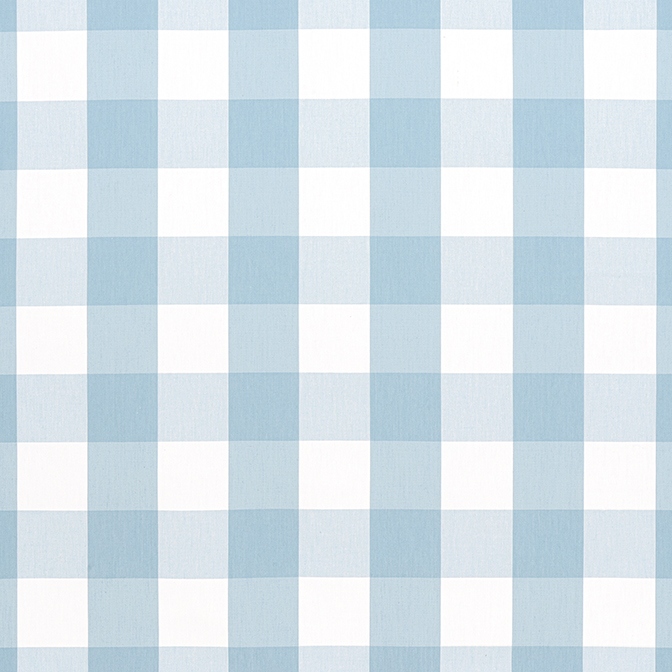 Anna French Hammond Check Fabric in Sky